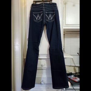 Boot cut wrangler jeans
